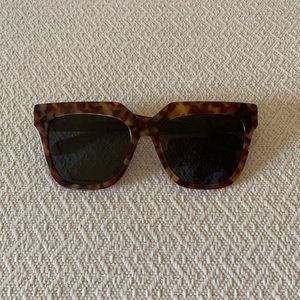 Sonix Avalon Brown Tort Sunglasses